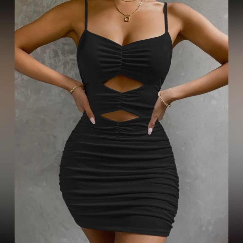 SHEIN dress size small black sexy dress